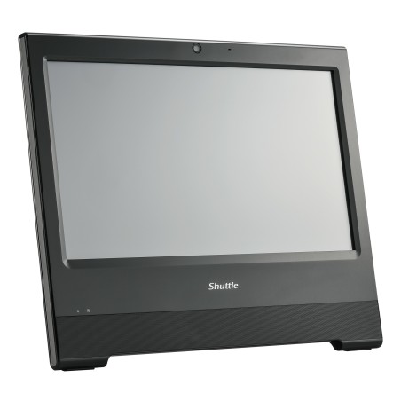 Shuttle XPC X50N AIO 15.6" Touchscreen - Powerful Intel N150, Sleek Black Design, No OS Included - Perfect All-in-One Solution!